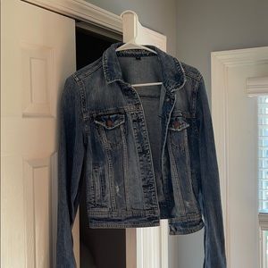 Women’s Size large AE Jean jacket like new